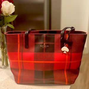 Kate Spade ♠️ Plaid Bag